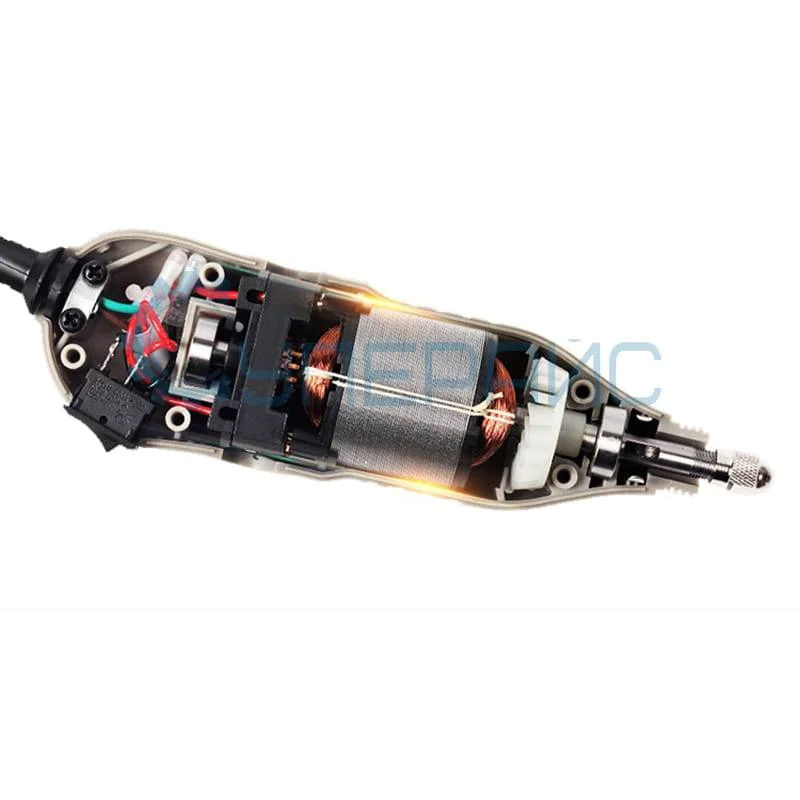 Мини-дрель HiLDA MD6030 с набором насадок и шлифовальных кругов фото 2