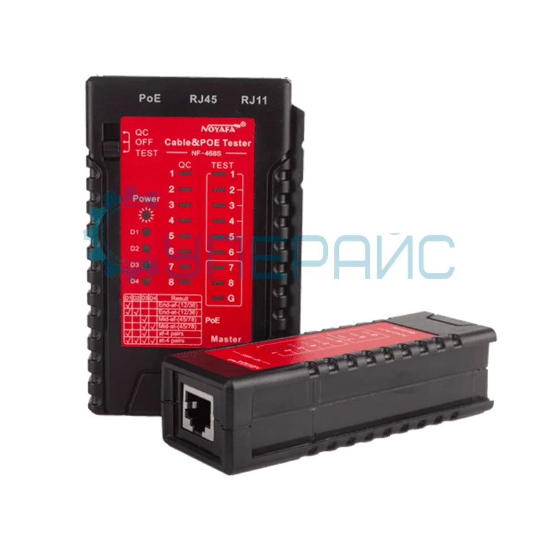 Кабельный тестер Noyafa NF-468S фото 2