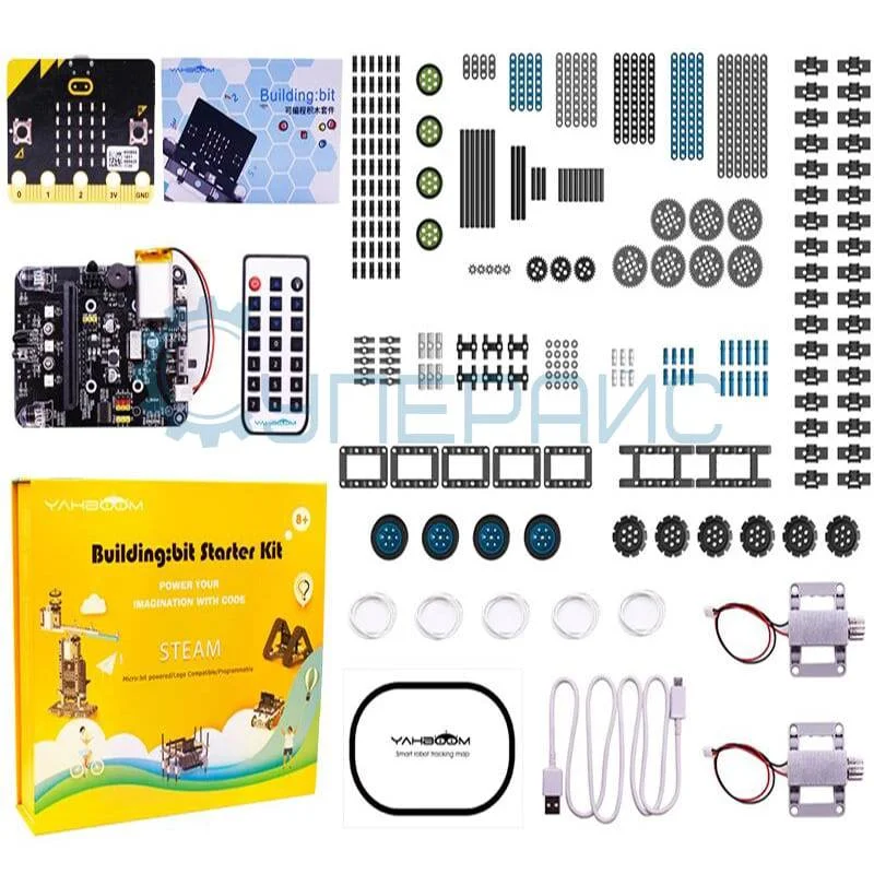 Универсальный робототехнический набор Yahboom micro:bit Buidling bit Starter Kit фото 2