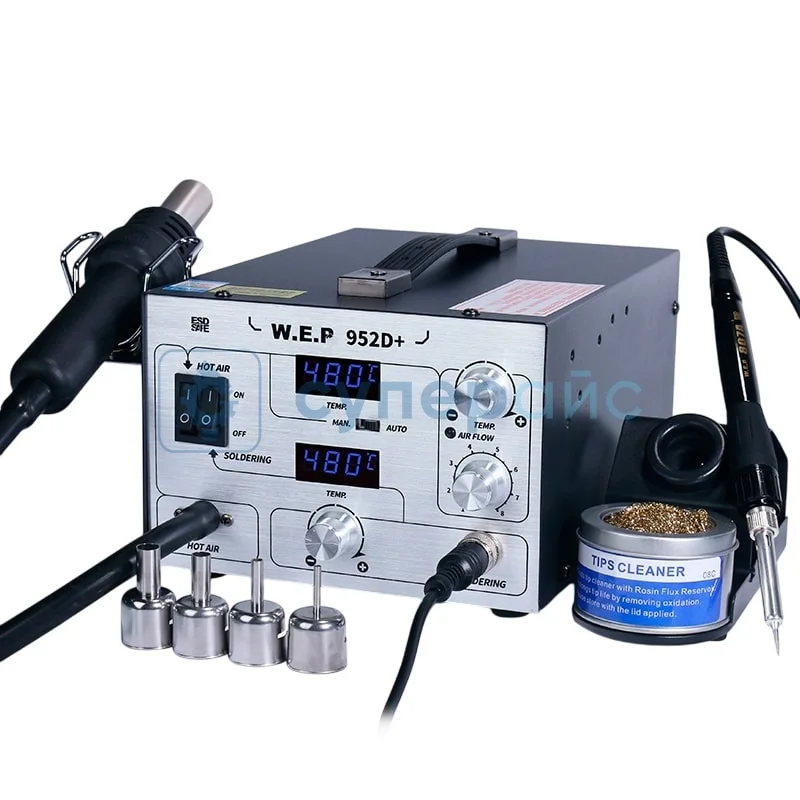 Станция термовоздушная WEP 952D+ фото 1
