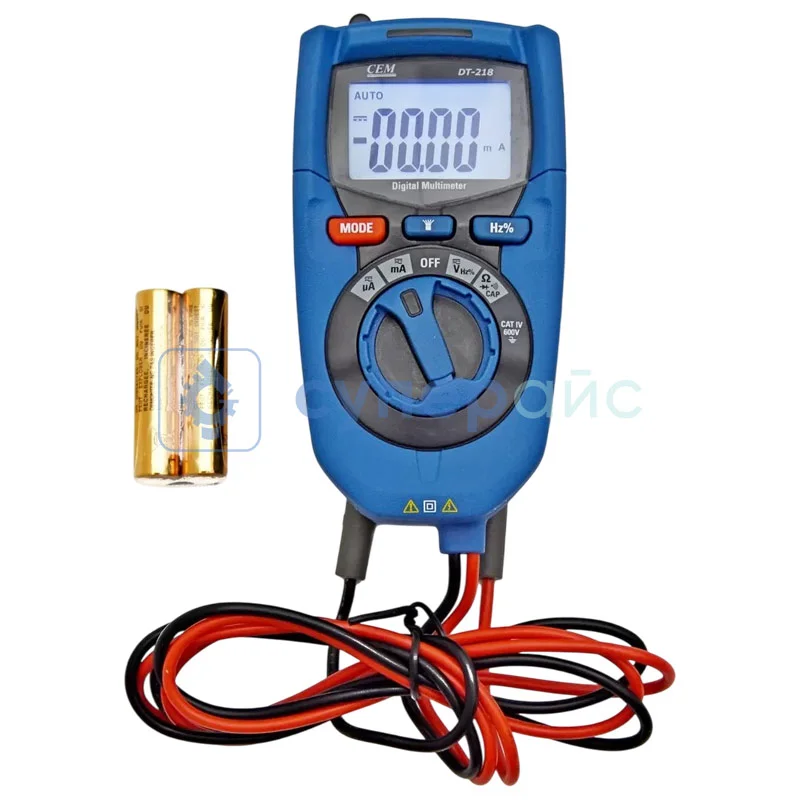 Цифровой мультиметр CEM DT-218 фото 3