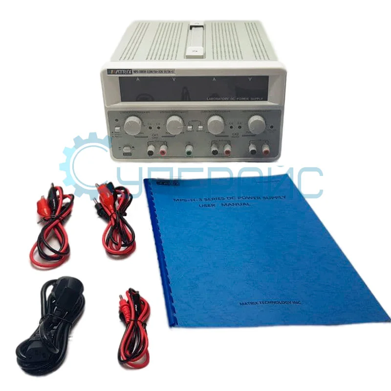 Трехканальный блок питания постоянного тока MATRIX MPS-3005H-3 (30В, 5А) фото 5