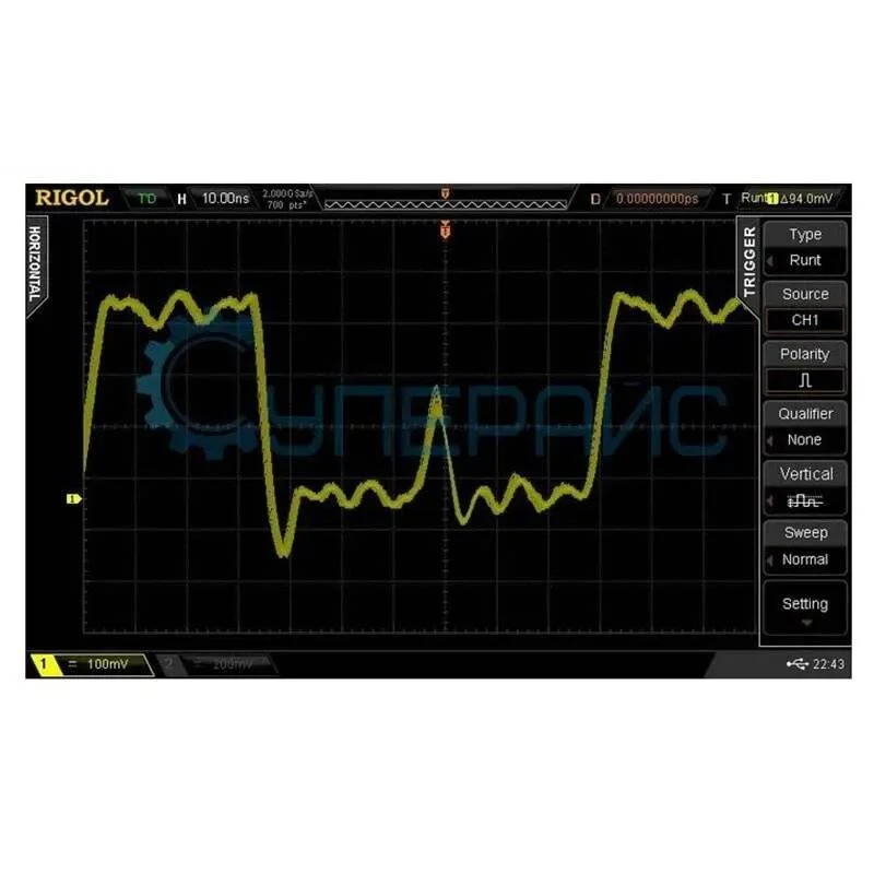 Цифровой осциллограф RIGOL DS2072A с опцией расширения полосы пропускания до 300 МГц фото 7