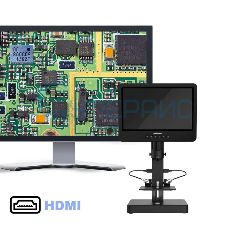 Электронный микроскоп Andonstar AD249S-P с 3 видами объективов фото 6