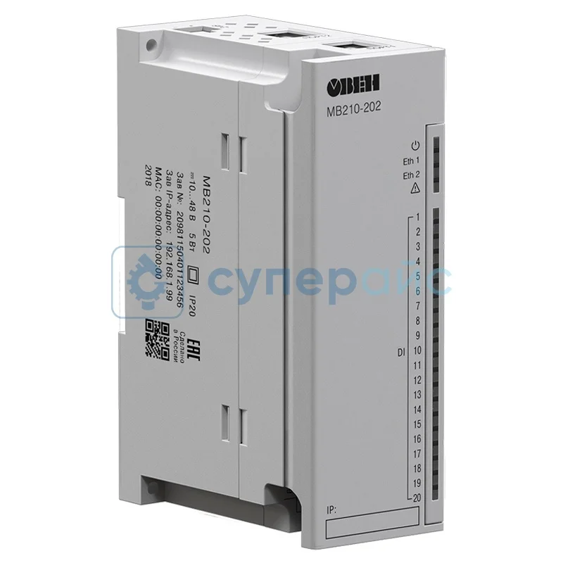 Модуль дискретного ввода Овен МВ210-202 фото 1