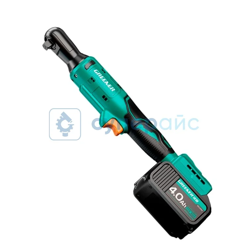 Бесщеточный гайковерт GREENER 21 В, 4 Ач фото 1