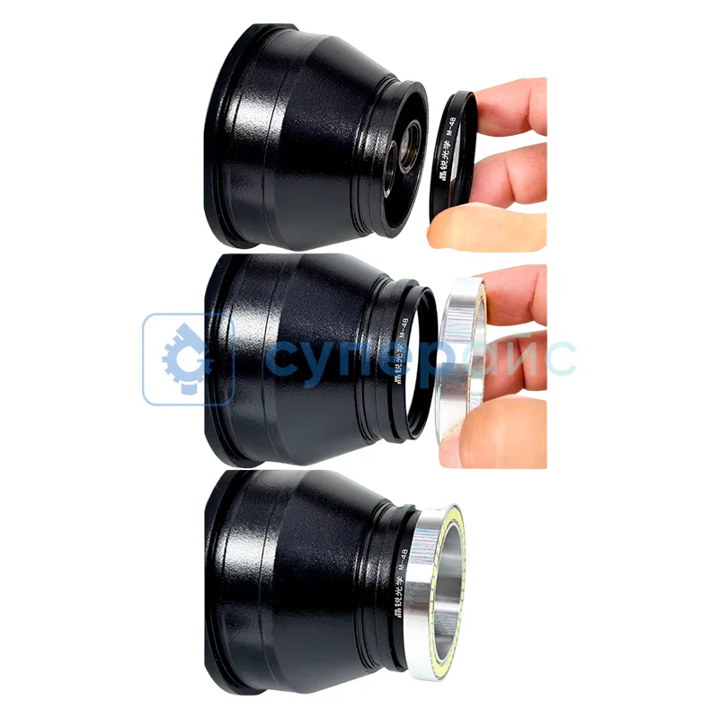 Кольцевой осветитель Crystallite CR-50 с регулировкой яркости фото 3