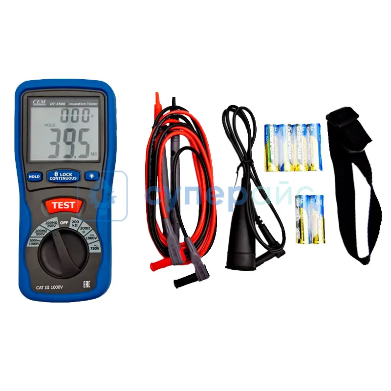 Измеритель сопротивления CEM DT-5500 фото 1