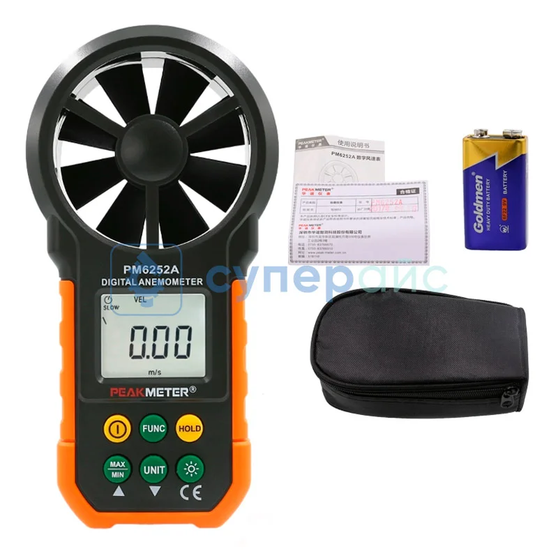 Анемометр Peakmeter 6252A фото 1