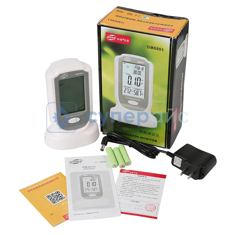 Газоанализатор формальдегида в воздухе Benetech GM8801 фото 5