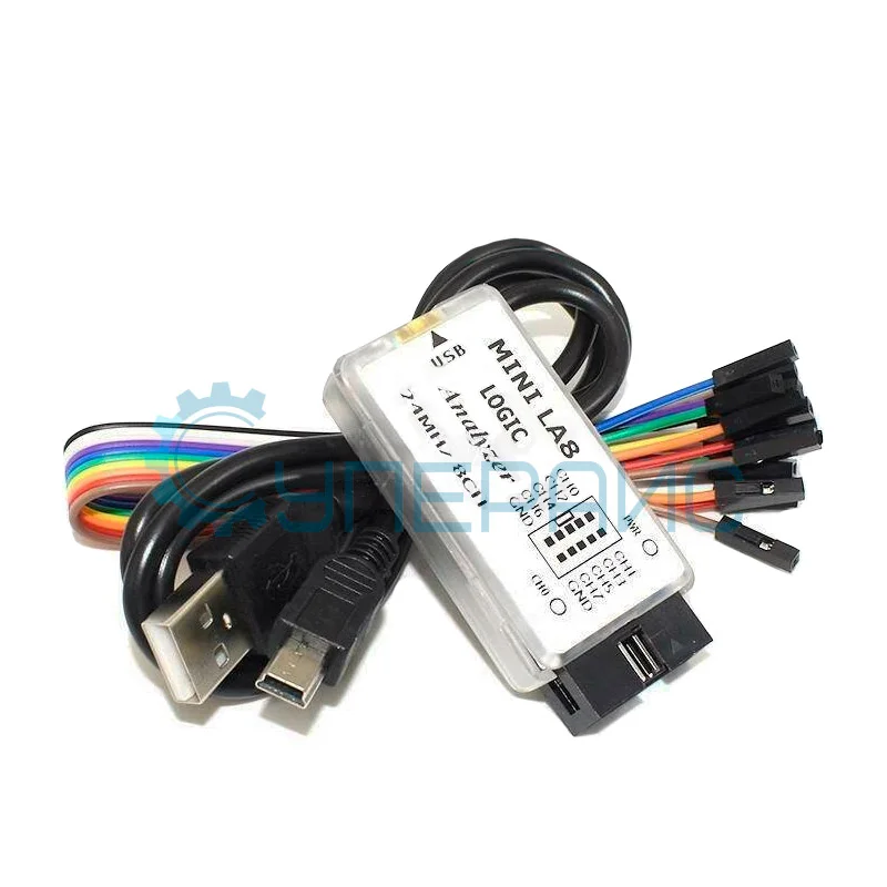 Цифровой логический анализатор Mini LA8 (8 каналов) фото 1