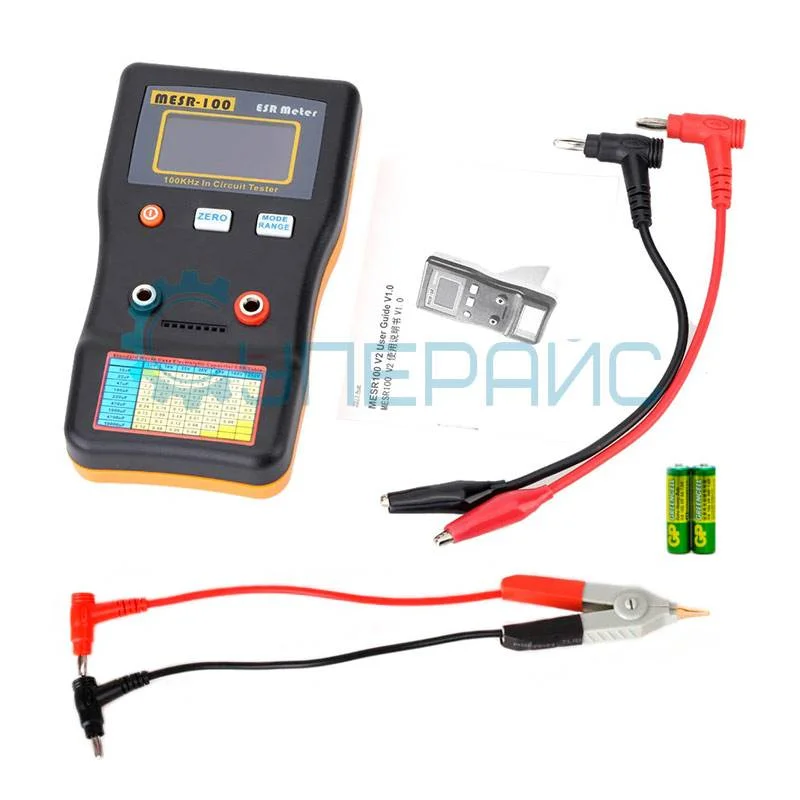 Измеритель ESR JINGYAN MESR-100 для SMD компонентов фото 9