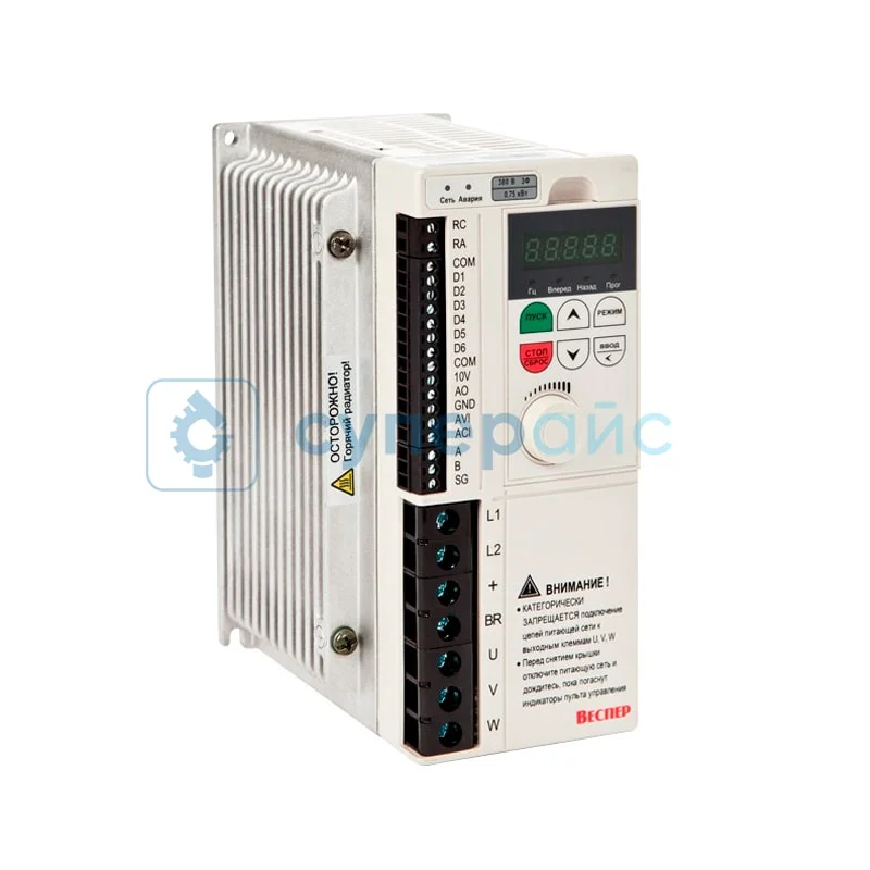 Частотный преобразователь Веспер E4-8400 0,75 кВт -001H фото 1