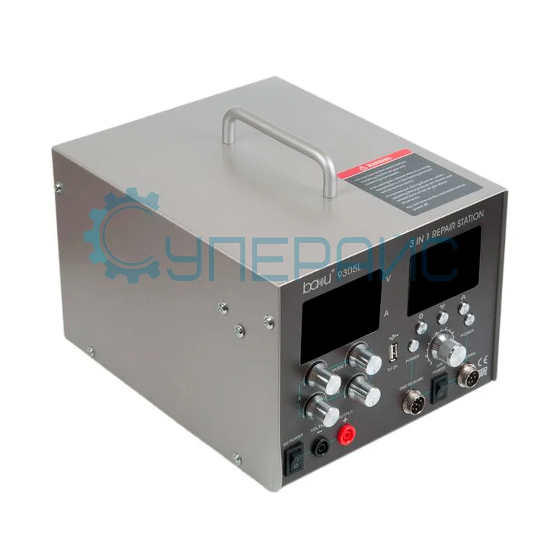 Станция для пайки Baku BA-9305L с блоком питания, 900 Вт фото 1