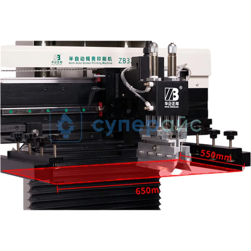 Трафаретный принтер для паяльной пасты Zhengbang ZB-3250LY фото 2