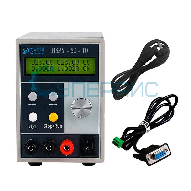 Стабилизированный источник питания Hansheng Puyuan HSPY-50-10 (50В, 10А) фото 4