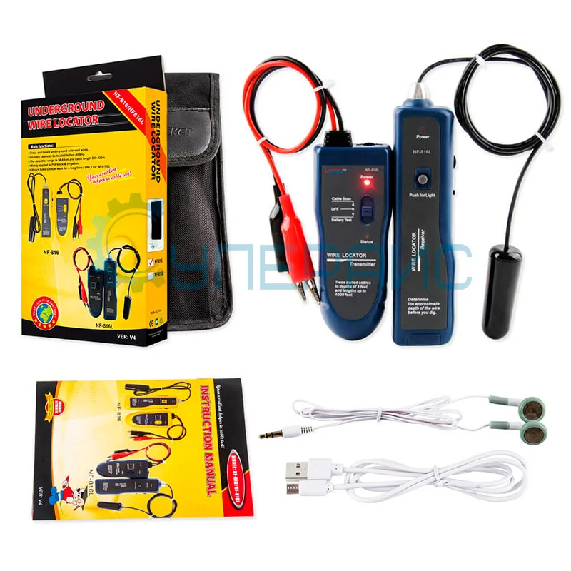 Тестер кабельных линий Noyafa NF-816L фото 5