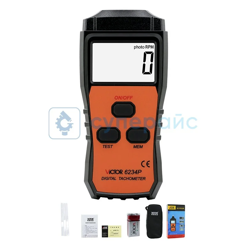 Тахометр Victor VC6234P фото 1