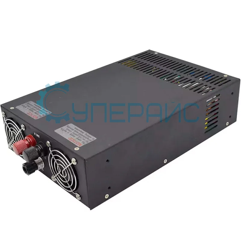 Блок питания с цифровым дисплеем Funelec S-3000W (48 В, 62 А, 3000 Вт) фото 2