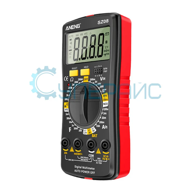 Многофункциональный цифровой мультиметр ANENG SZ08 фото 1