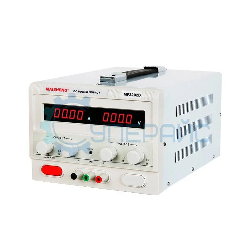 Цифровой стабилизированный блок питания MAISHENG MP2202D (220В, 2А) фото 1