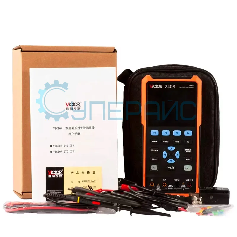 Портативный осциллограф 3 в 1 Victor 240S фото 3
