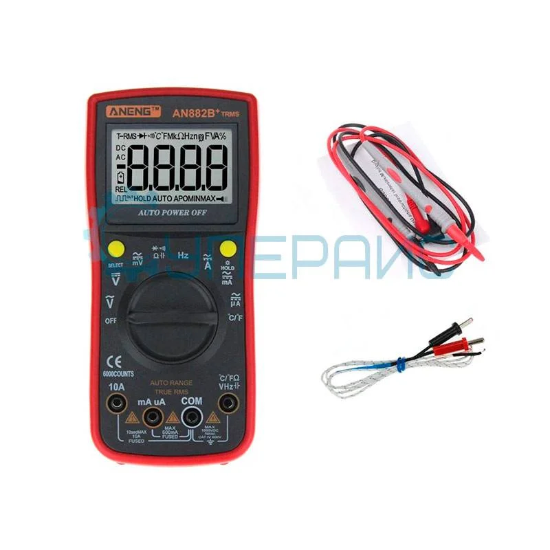 Универсальный мультиметр ANENG AN882B+ фото 4