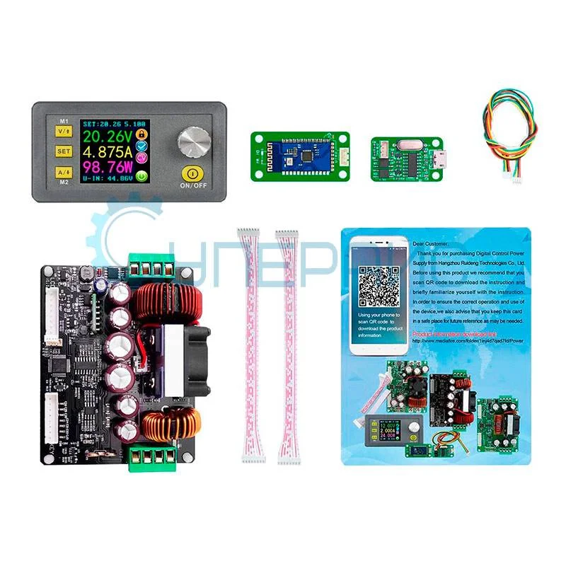 DC-DC конвертер RuiDeng RIDEN DPH5005-USB-BT с Bluetooth модулем фото 5