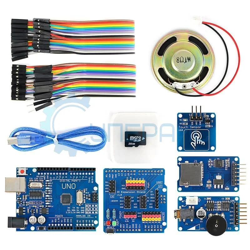 Набор для сборки плеера для WAV-файлов с контроллером UNO, совместимым со средой Arduino фото 1