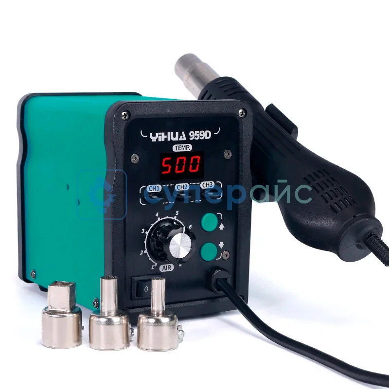 Термовоздушная паяльная станция YIHUA-959D фото 1