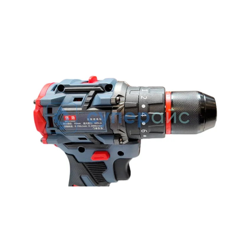 Аккумуляторный шуруповерт 21В с двумя аккумуляторами фото 2