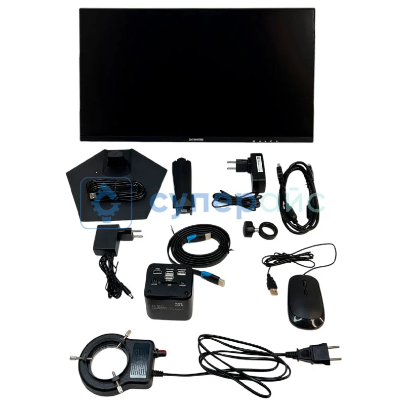 Электронный микроскоп Wishtech 4KAT с монитором фото 5