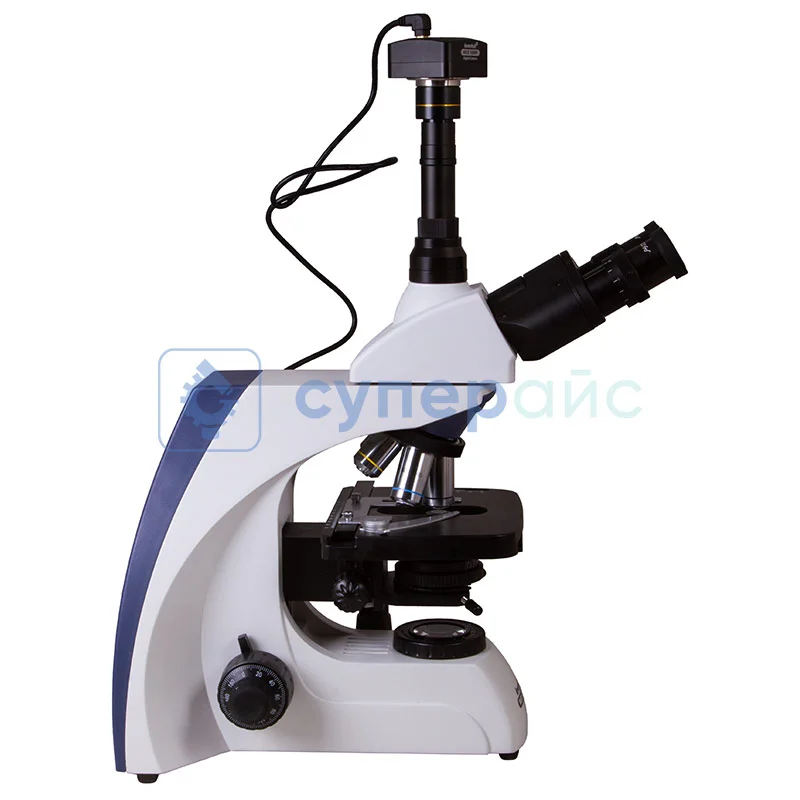 Тринокулярный микроскоп Levenhuk MED D35T фото 4