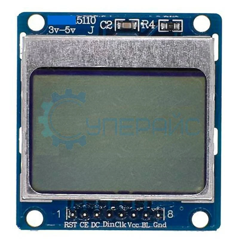 Графический монохромный дисплей LCD 5110 фото 1