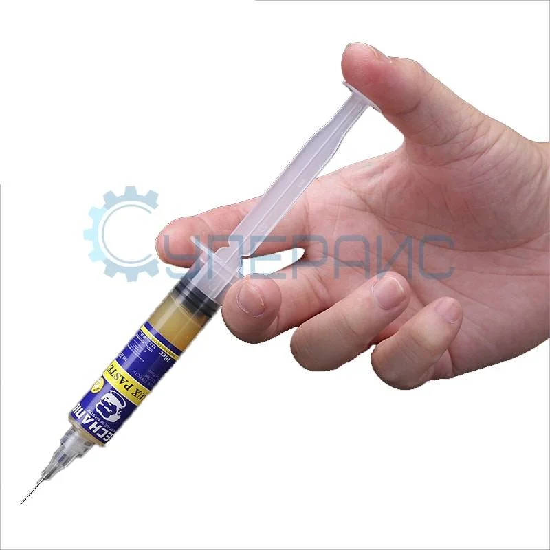 Флюс MECHANIC 225 для iPhone CPU гелевый (10 мл, в шприце) фото 2