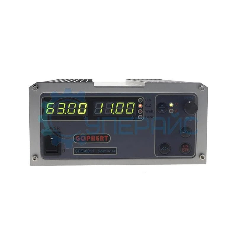 Импульсный стабилизированный блок питания GOPHERT CPS-6011 (60В, 11А) фото 1