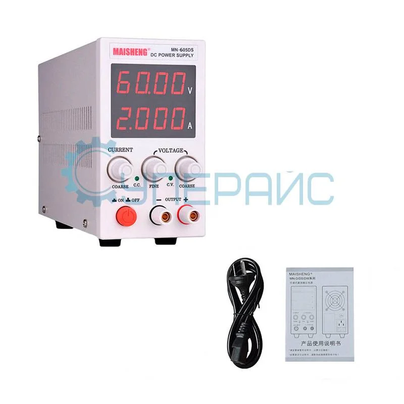 Одноканальный источник питания MAISHENG MN-1002DS (100В, 2А) фото 3
