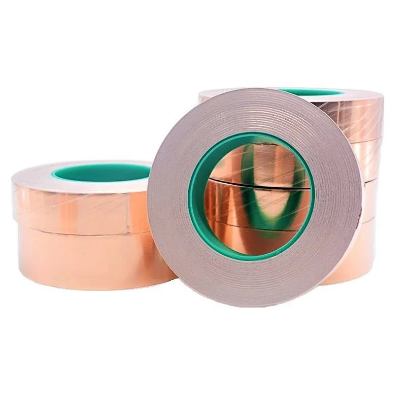 Медная лента самоклеящаяся (медный скотч) BND50-50 50мм * 50м фото 2