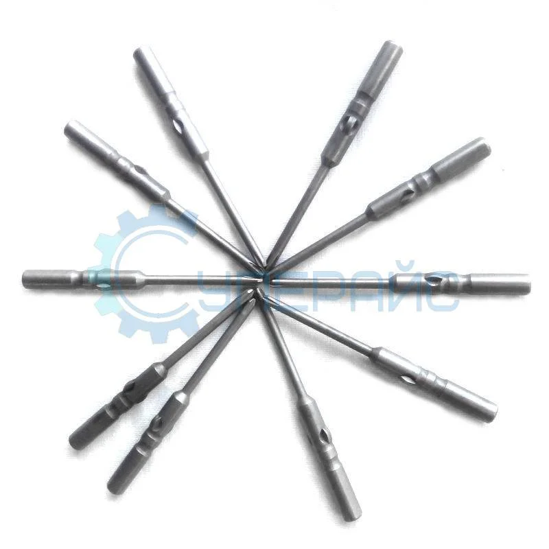 Комплект бит PH1 на патрон Ф5, Ф2.5 L60, 10шт. фото 1