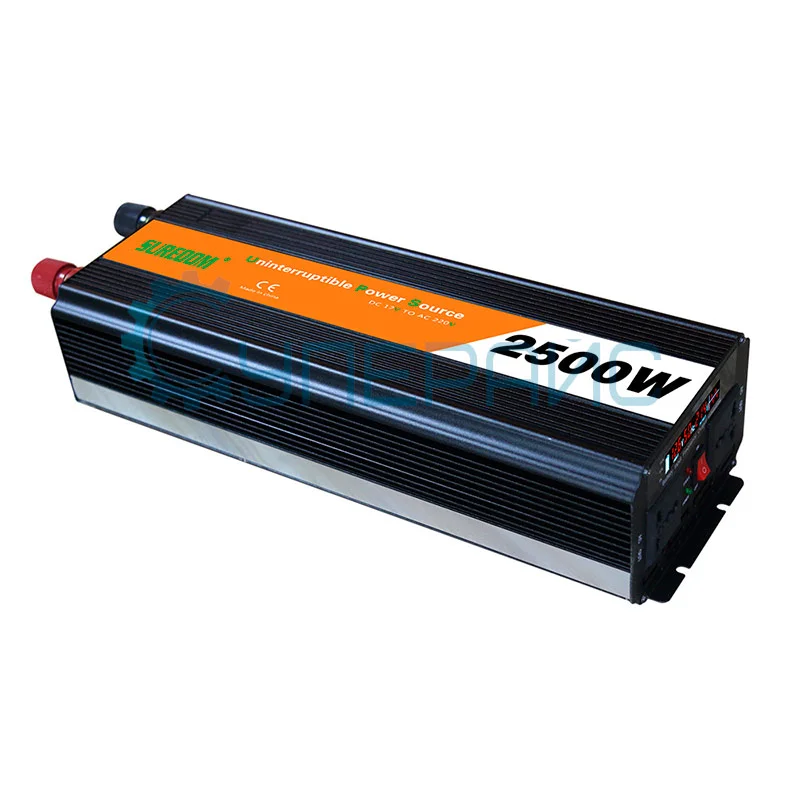 Инвертор SUREDOM SFRD-2500W с модифицированной синусоидой, 12В-220В, 2500 Вт фото 1