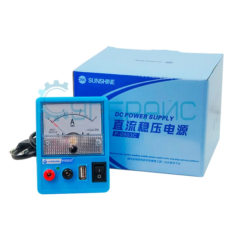 Стрелочный блок питания SUNSHINE P-0503C (5В, 3А) фото 4