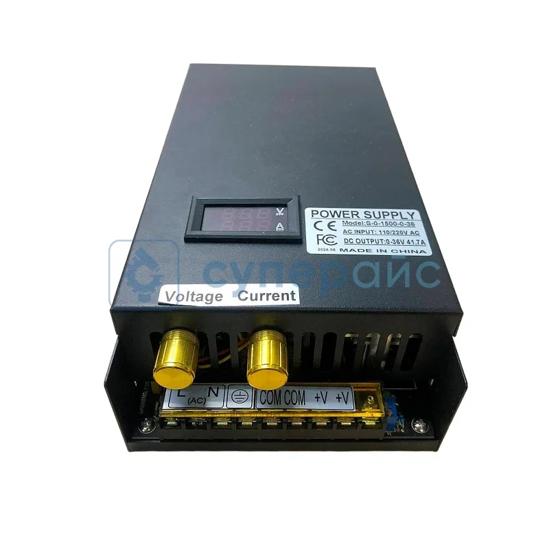 Импульсный блок питания JINGRUIAN 0-36V-2A-41.7A фото 1