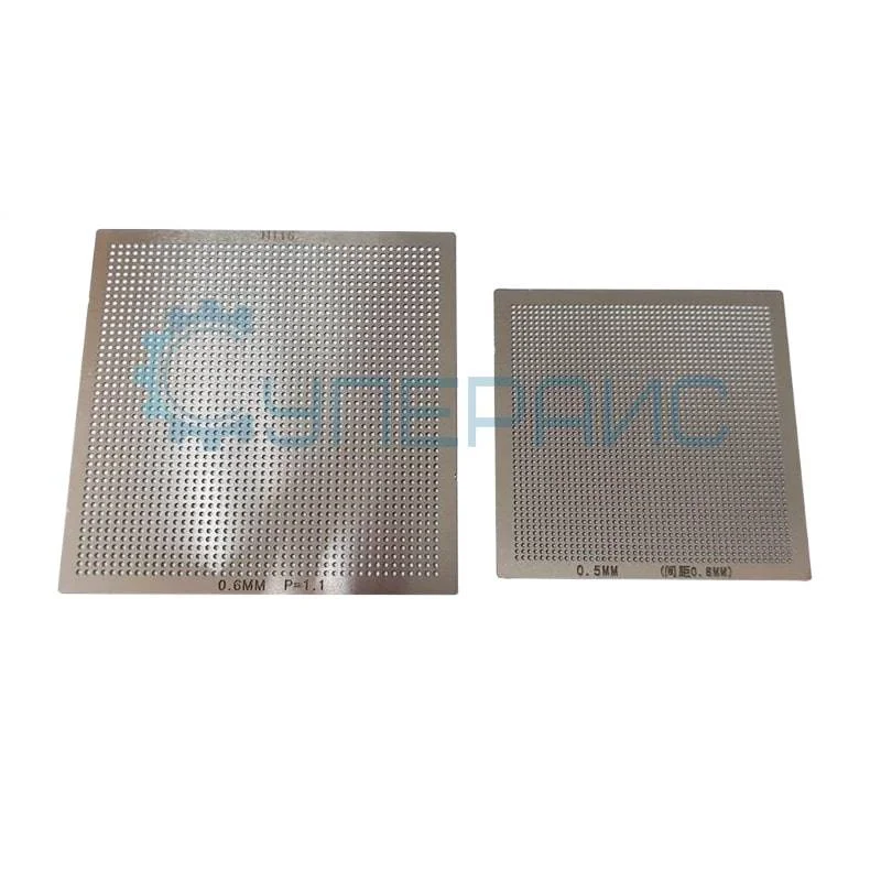 Набор универсальных BGA трафаретов 10 шт фото 4
