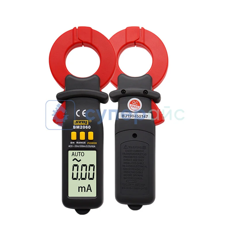 Клещи токовые SZBJ BM2060 фото 1