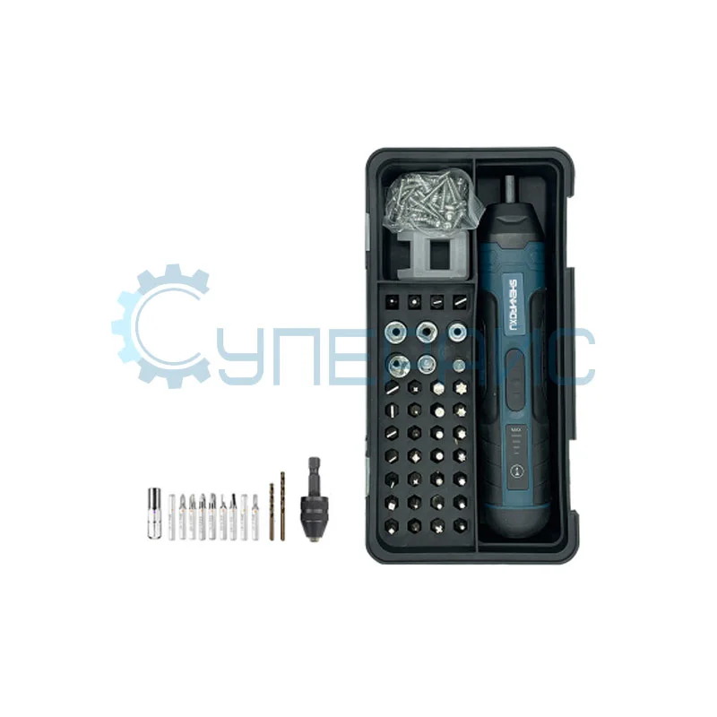 Электроотвертка прецизионная SHENHAOXU PTS-040 52 в 1 фото 1