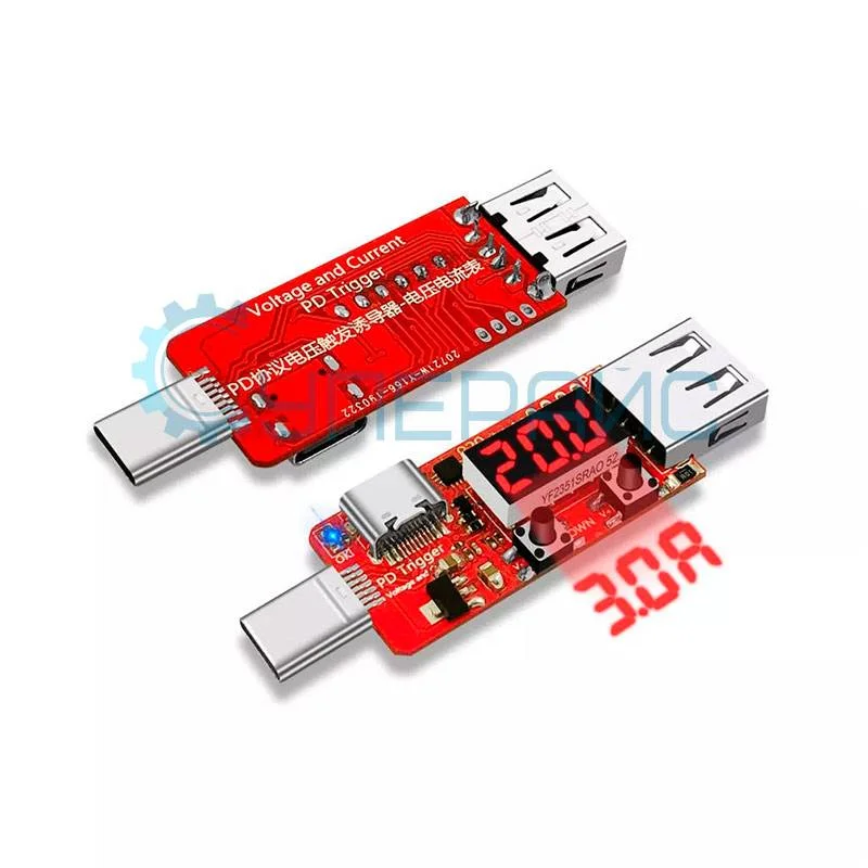 USB измеритель Juwei Atorch UD18 с триггером PD P30 фото 2