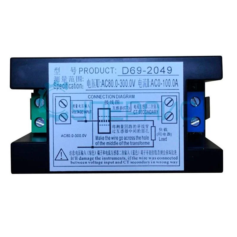 Измерительная головка D69-2049 200.0 - 450.0 В ~ 0.00 - 100.0 A фото 3