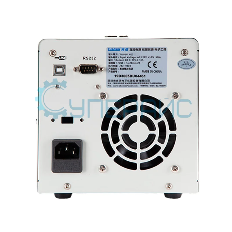 Цифровой блок питания ZHAOXIN DPS-3005DU (30В, 5А) с RS232 и USB фото 1