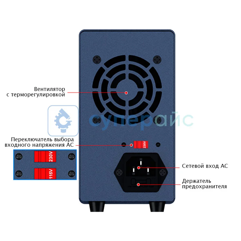 Блок питания Wanptek EPS3210 программируемый фото 8