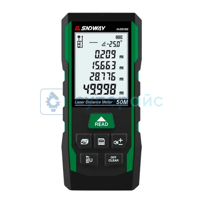 Дальномер с зелёным лазером SNDWAY H-D510G фото 1